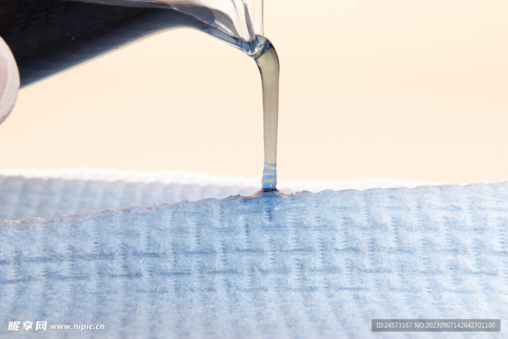 棉柔巾吸水细节
