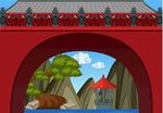 中国风建筑