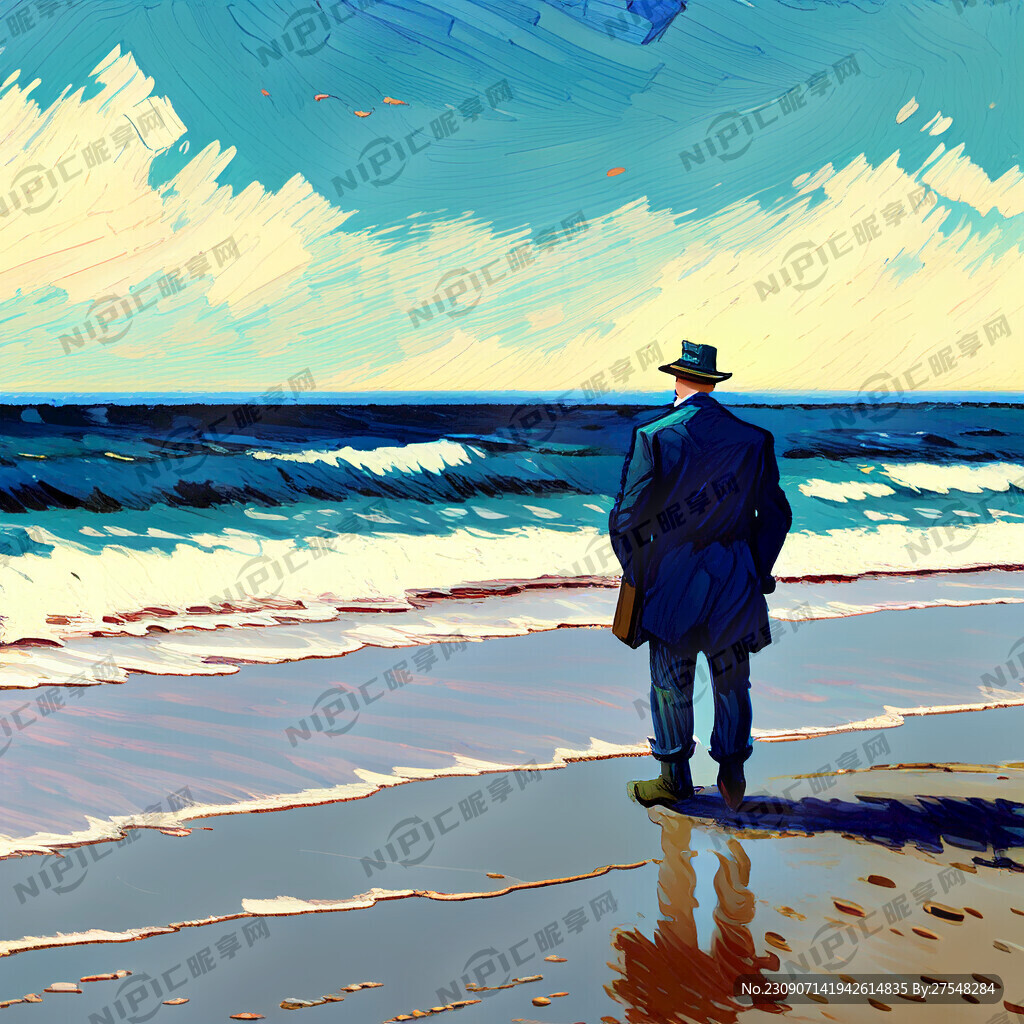 一个人的海边