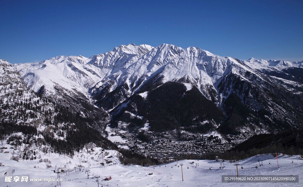 雪山
