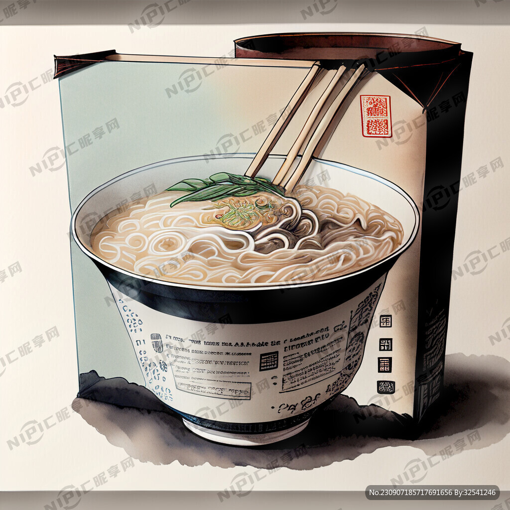 白象方便面 新包装 泡面杯结构