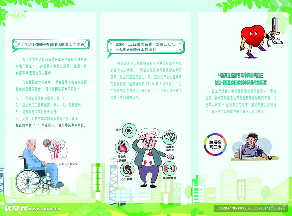 高血压折页