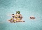 海面上的岩石