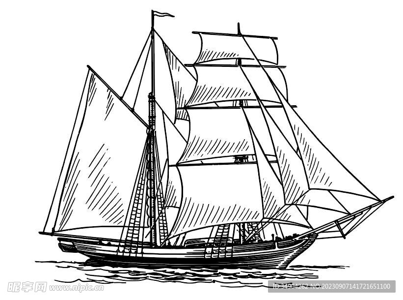 帆船