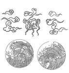 浪花底纹