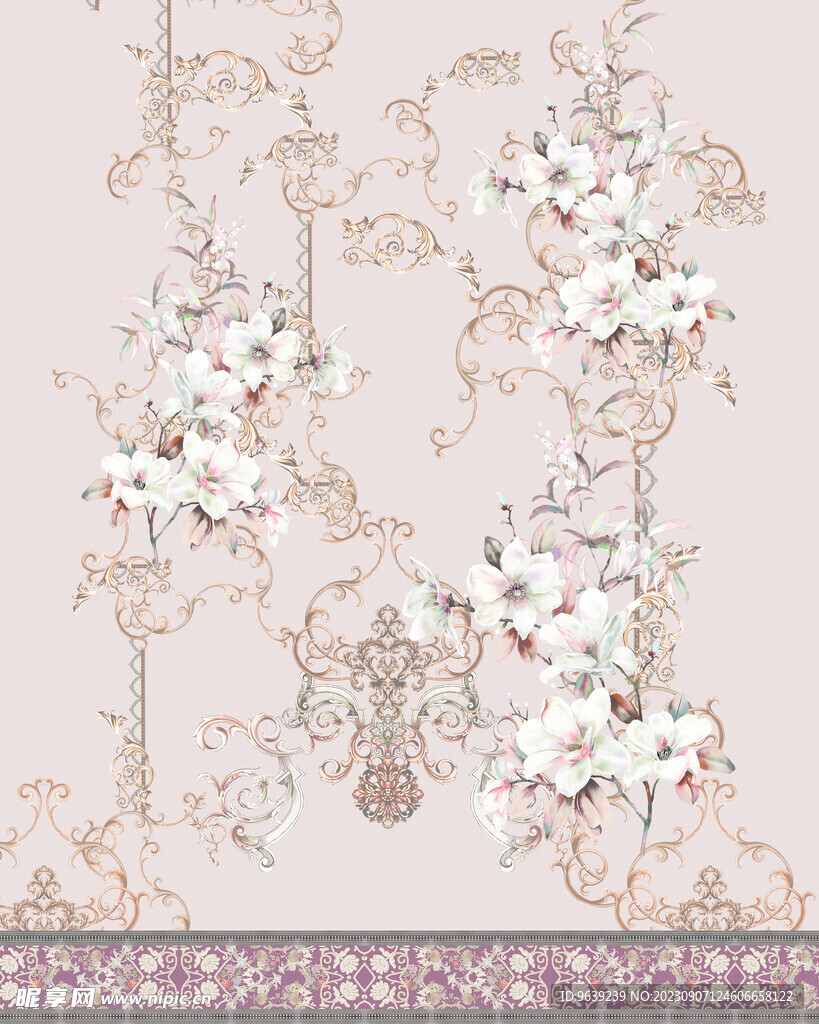 定位花