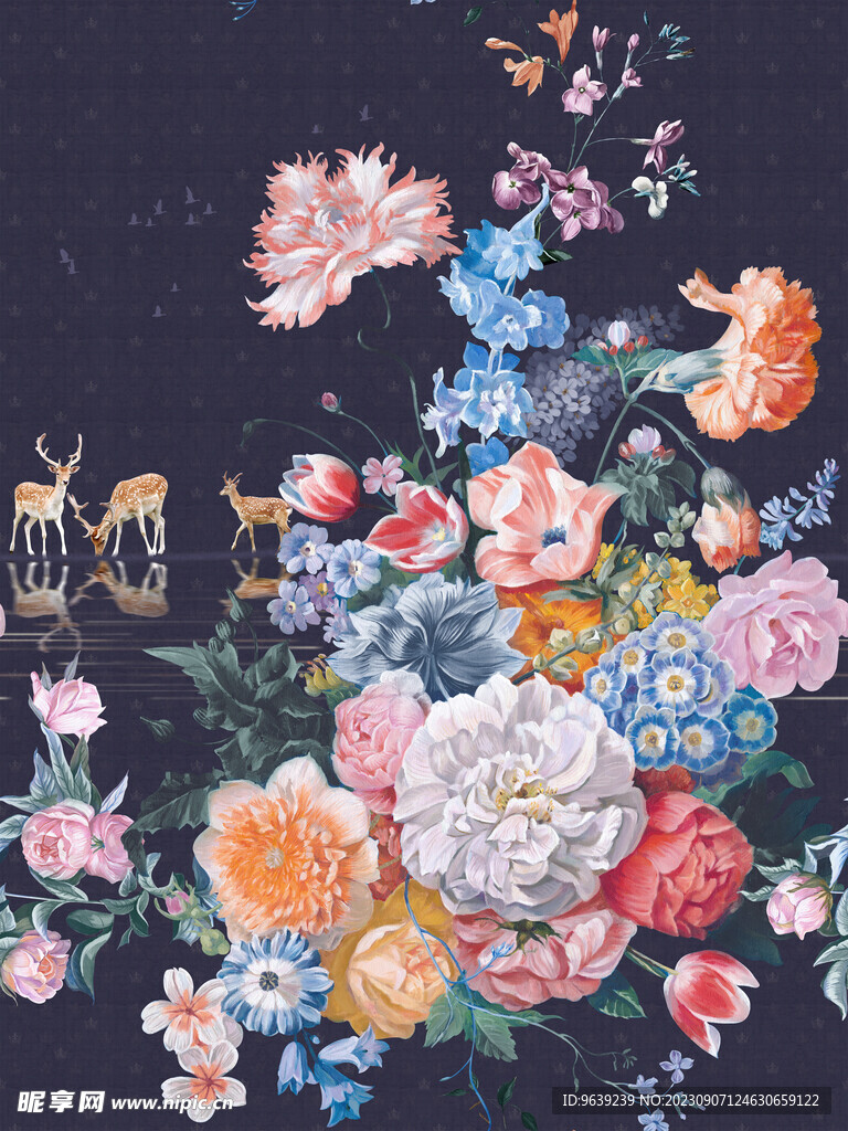 定位花