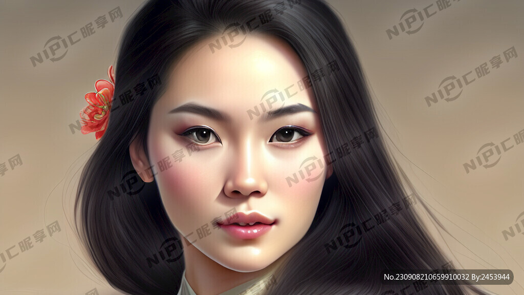 长发 美女