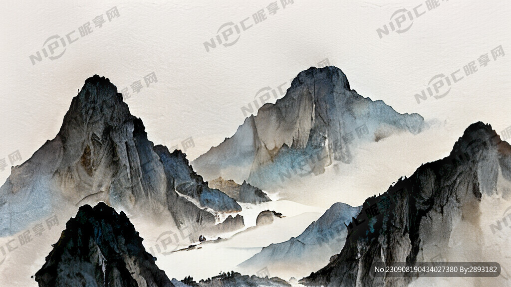 山水意境 中国风