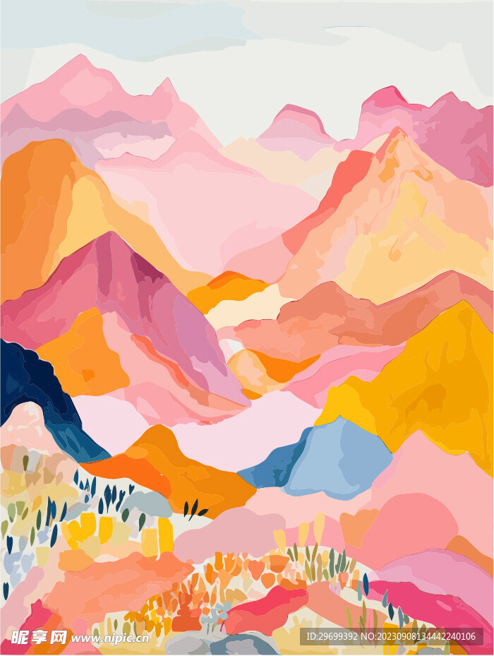 水彩背景