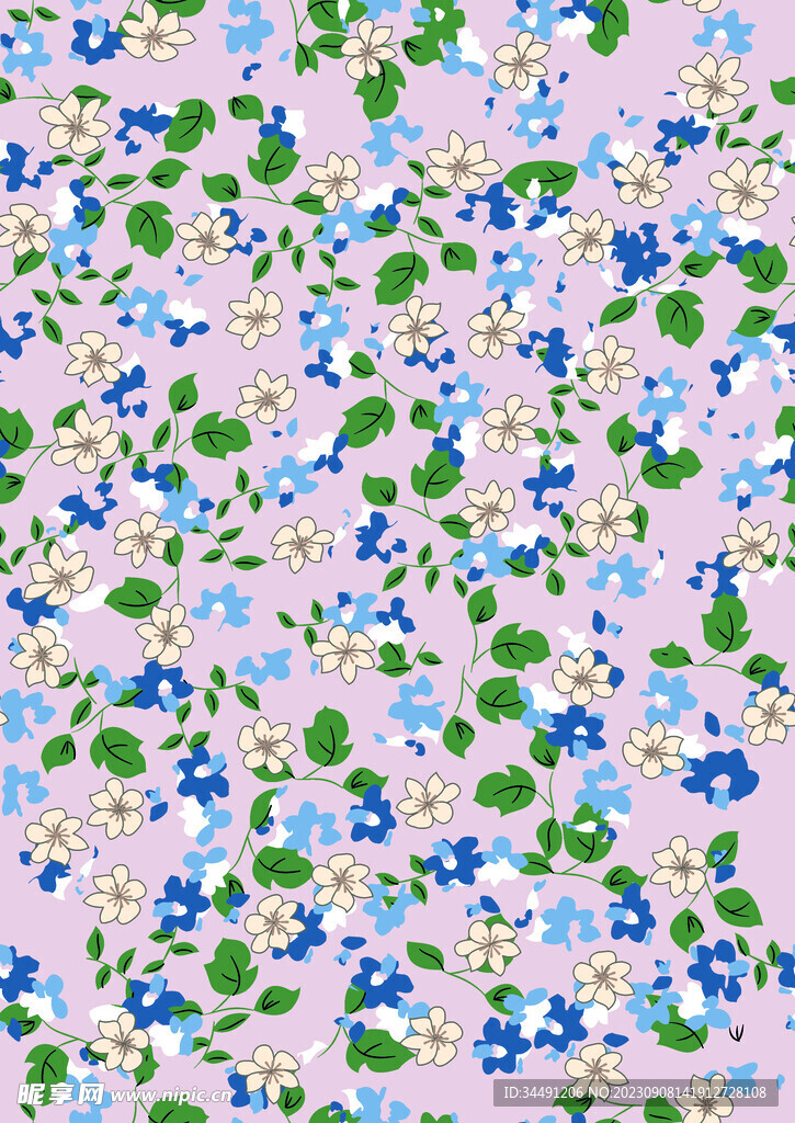 碎花
