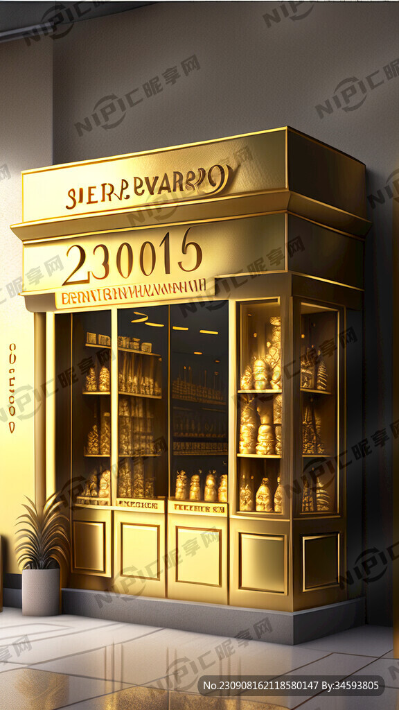 鎏金色店庆周年