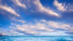 海浪白云