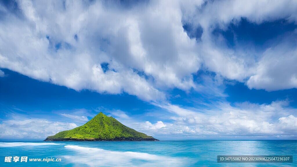 河流云朵