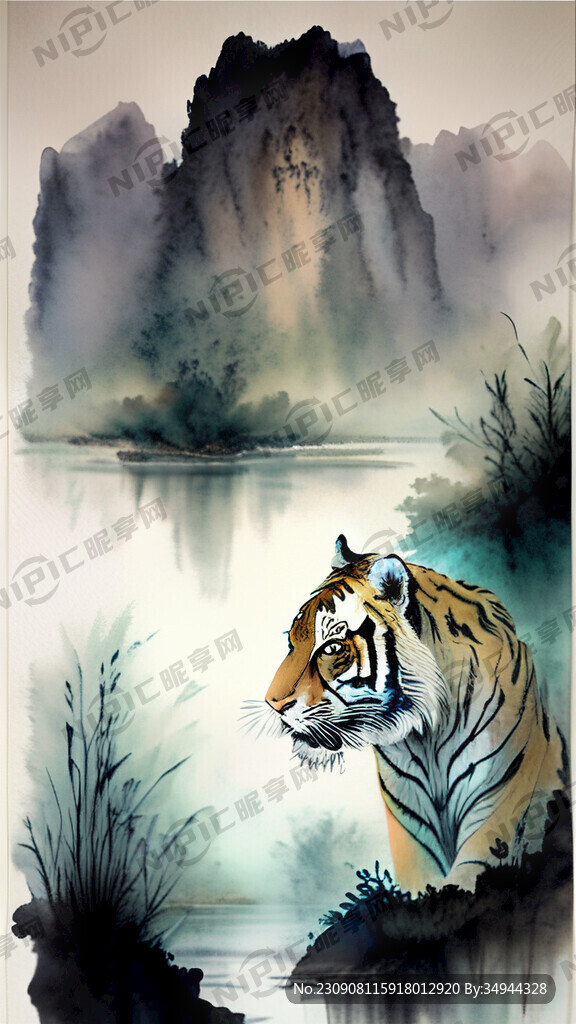 湖与老虎