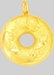 黄金吊坠  
