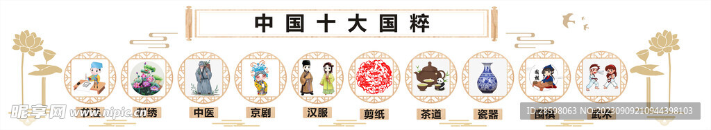 中华国粹形象墙
