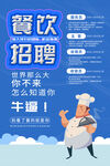 餐饮招聘海报