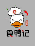 鸭子食品logo