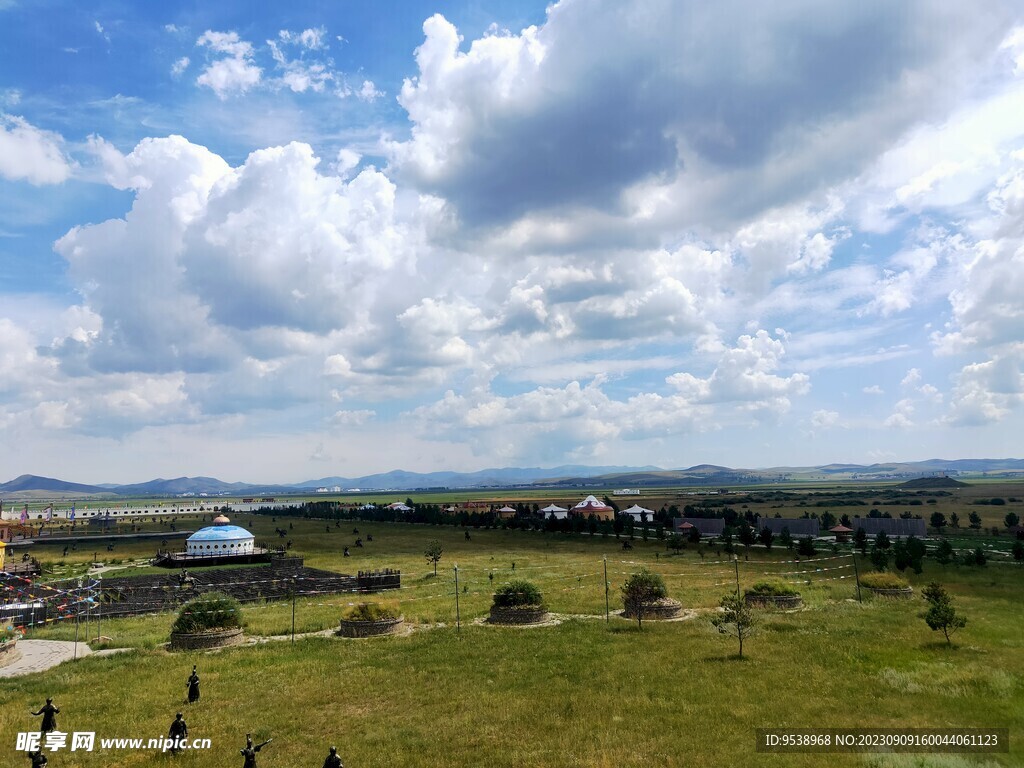 草原风景3蒙古包