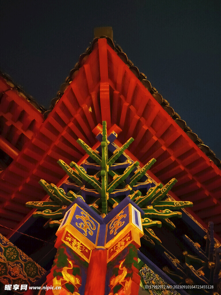 古建筑角花