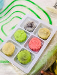 冰皮月饼摄影图
