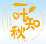  一叶知秋 