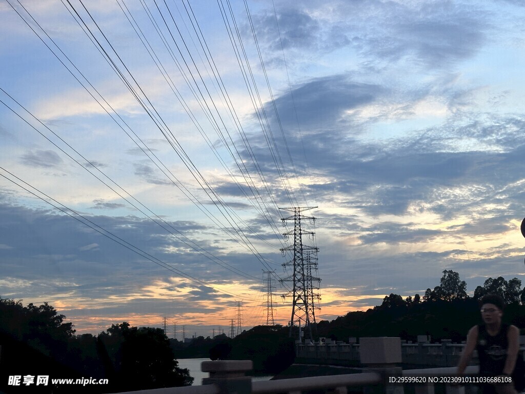 晚霞