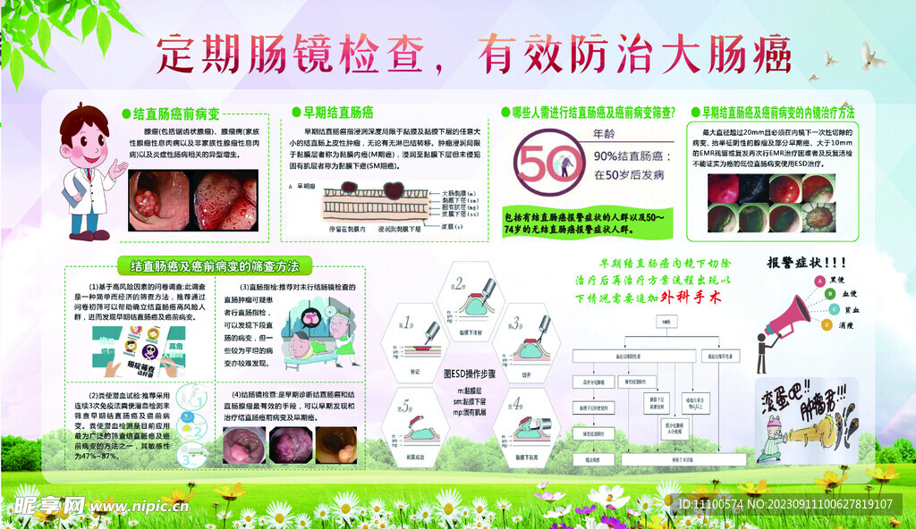 定期肠镜检查 有效防治大肠癌 