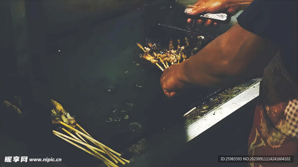 烤羊肉串