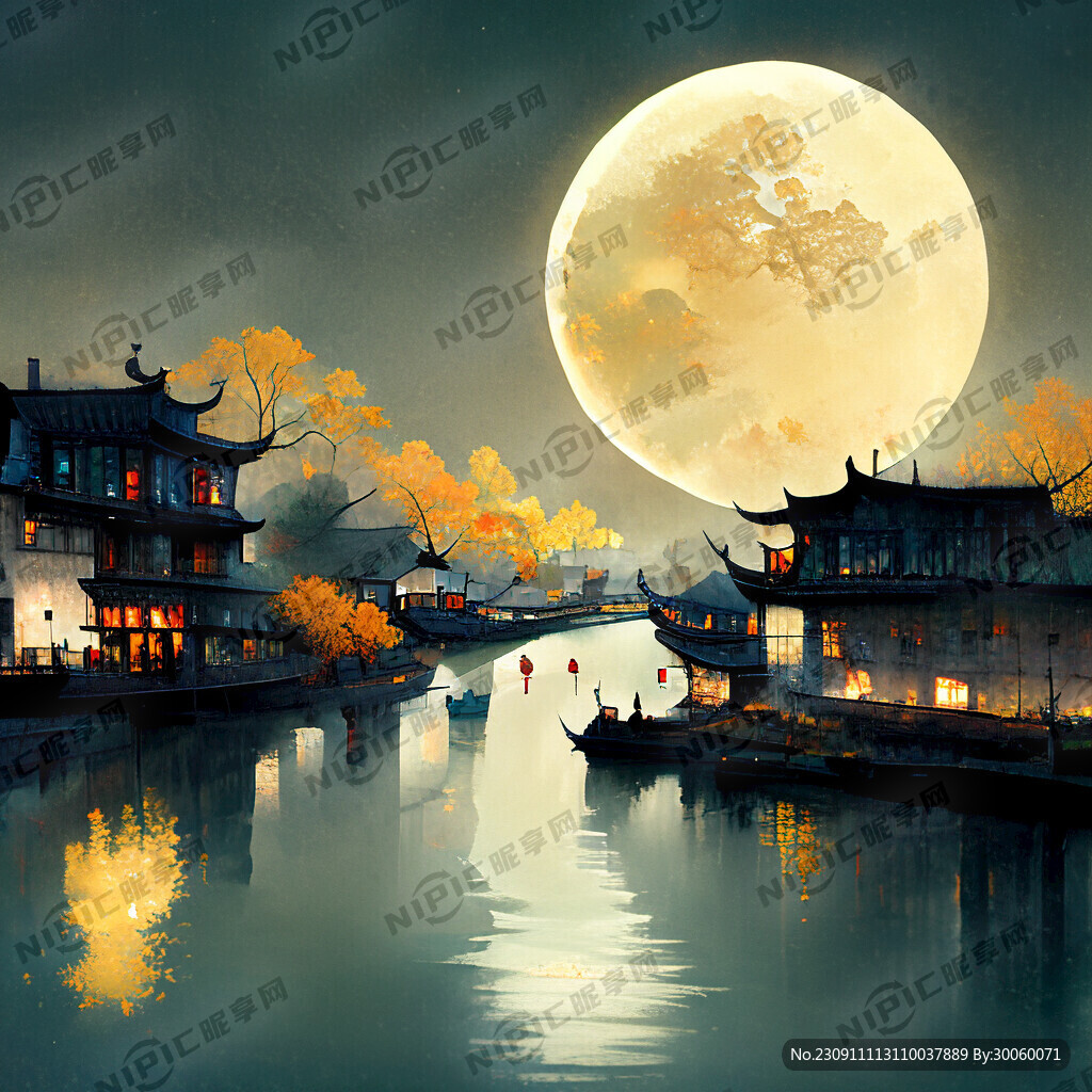 做一个中秋节的海报