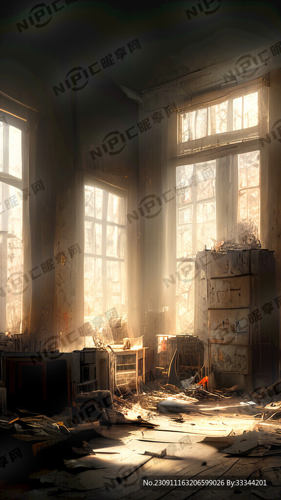 破旧的公寓 非常的脏乱差