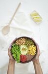 生菜牛油果豌豆玉米等食物原料