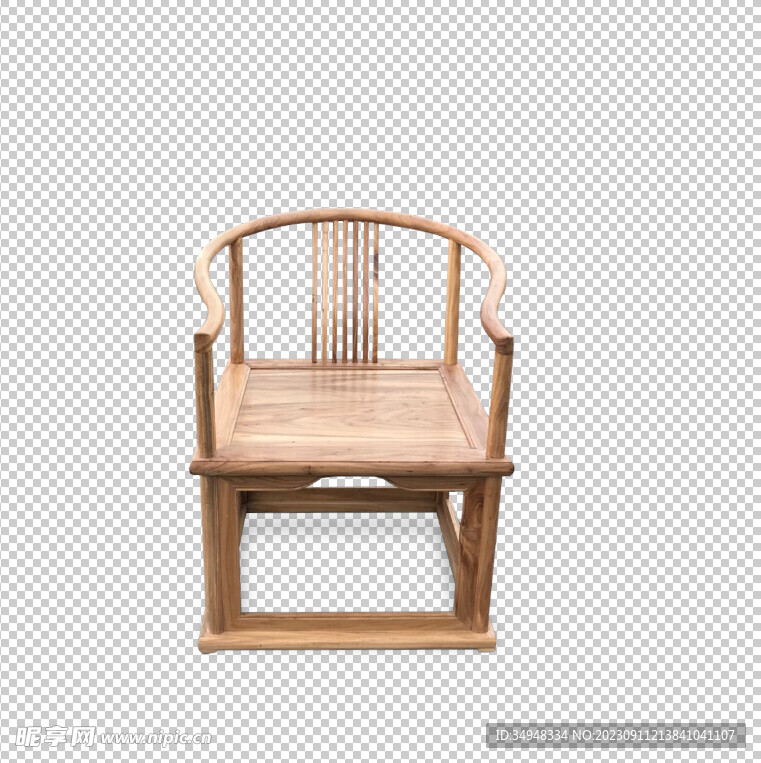 圈椅 新中式 实木家具