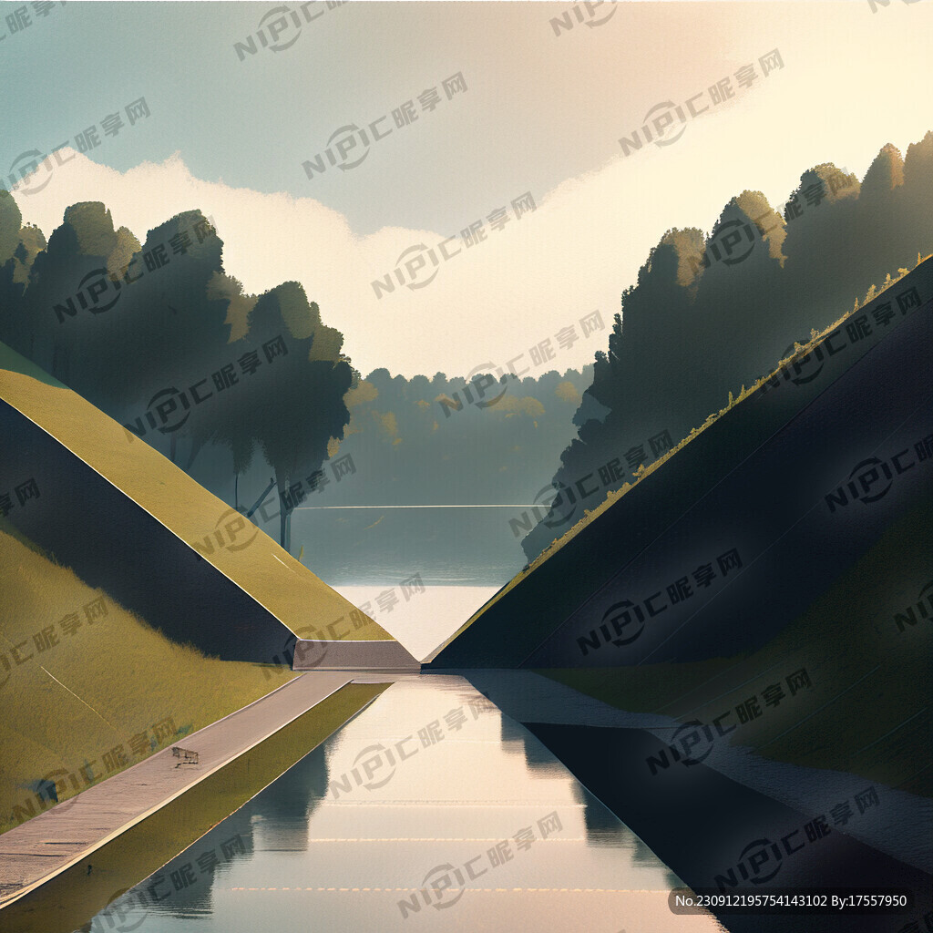 河堤 坡度 菱形块