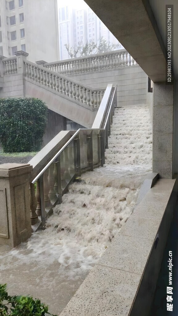 城市洪水