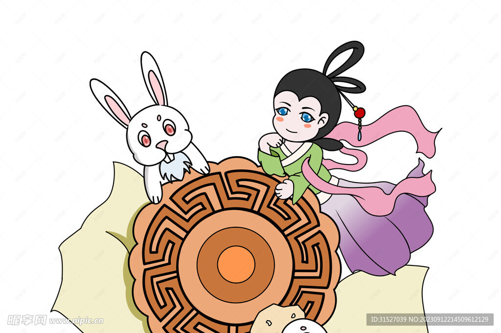 中秋节插画