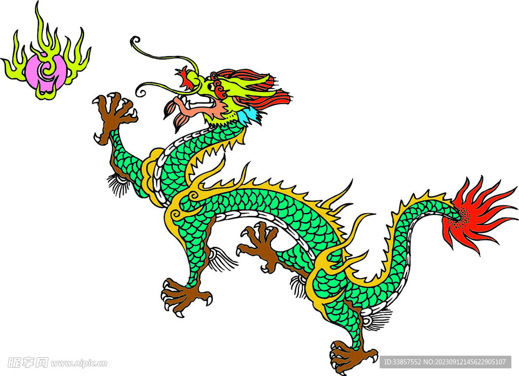 龙纹图案           