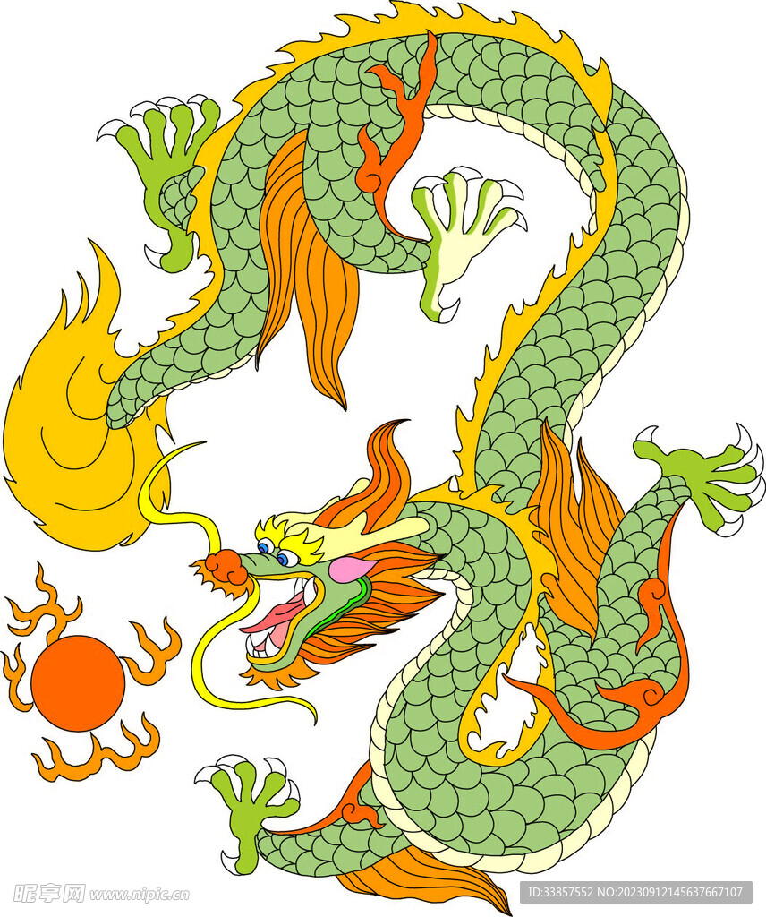 龙纹图案           