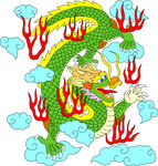 龙纹图案           