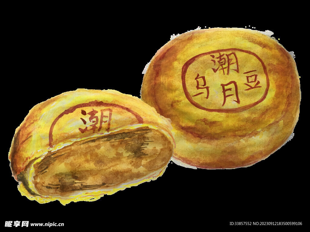 中秋插画           