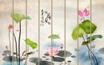 荷花背景