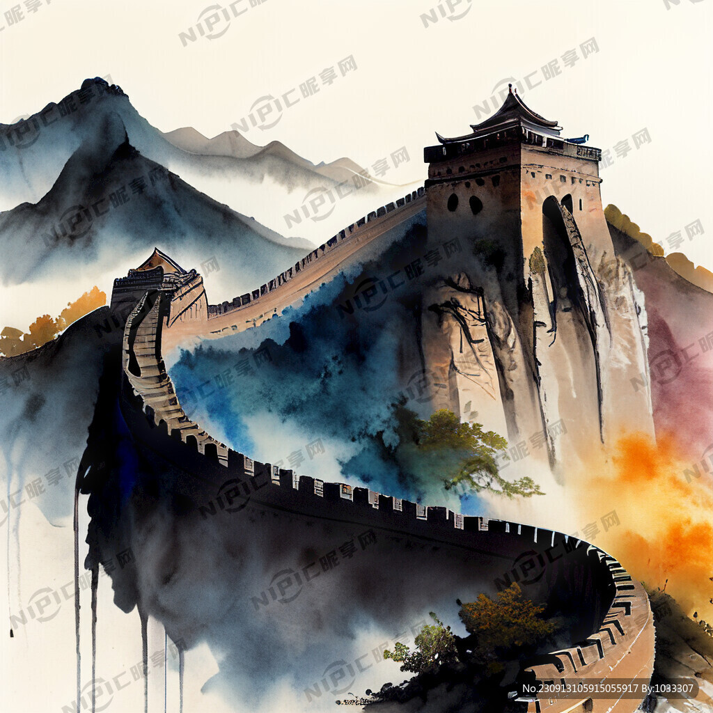 中国风 中国画 水墨风 高雅