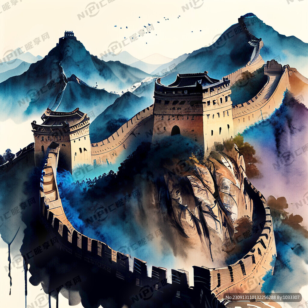 中国风 中国画 水墨风 高清