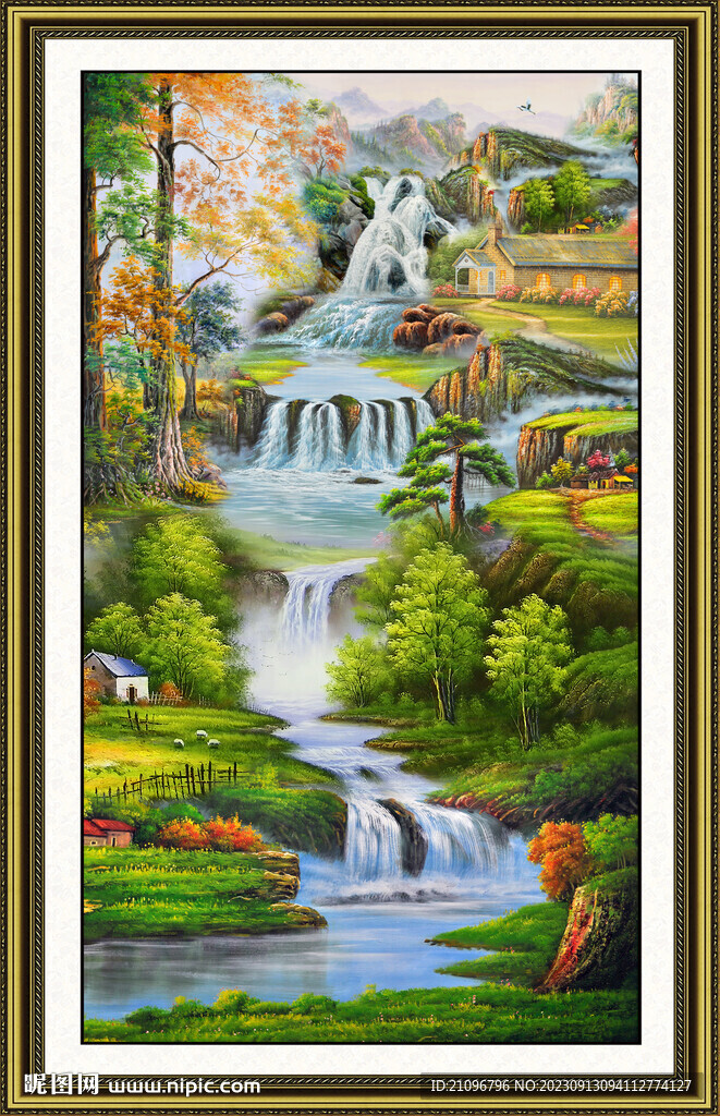 油画风景 