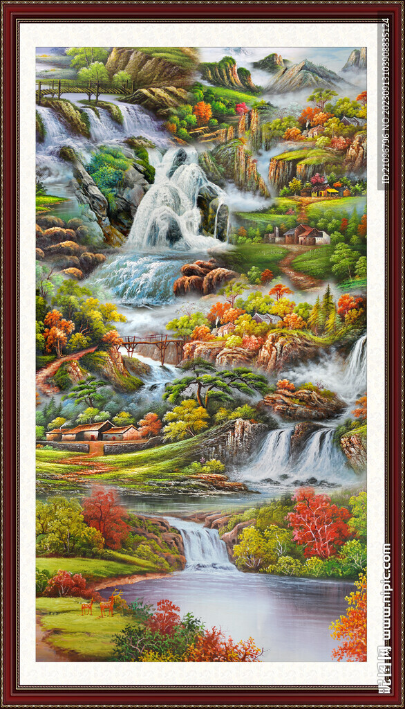 油画风景 