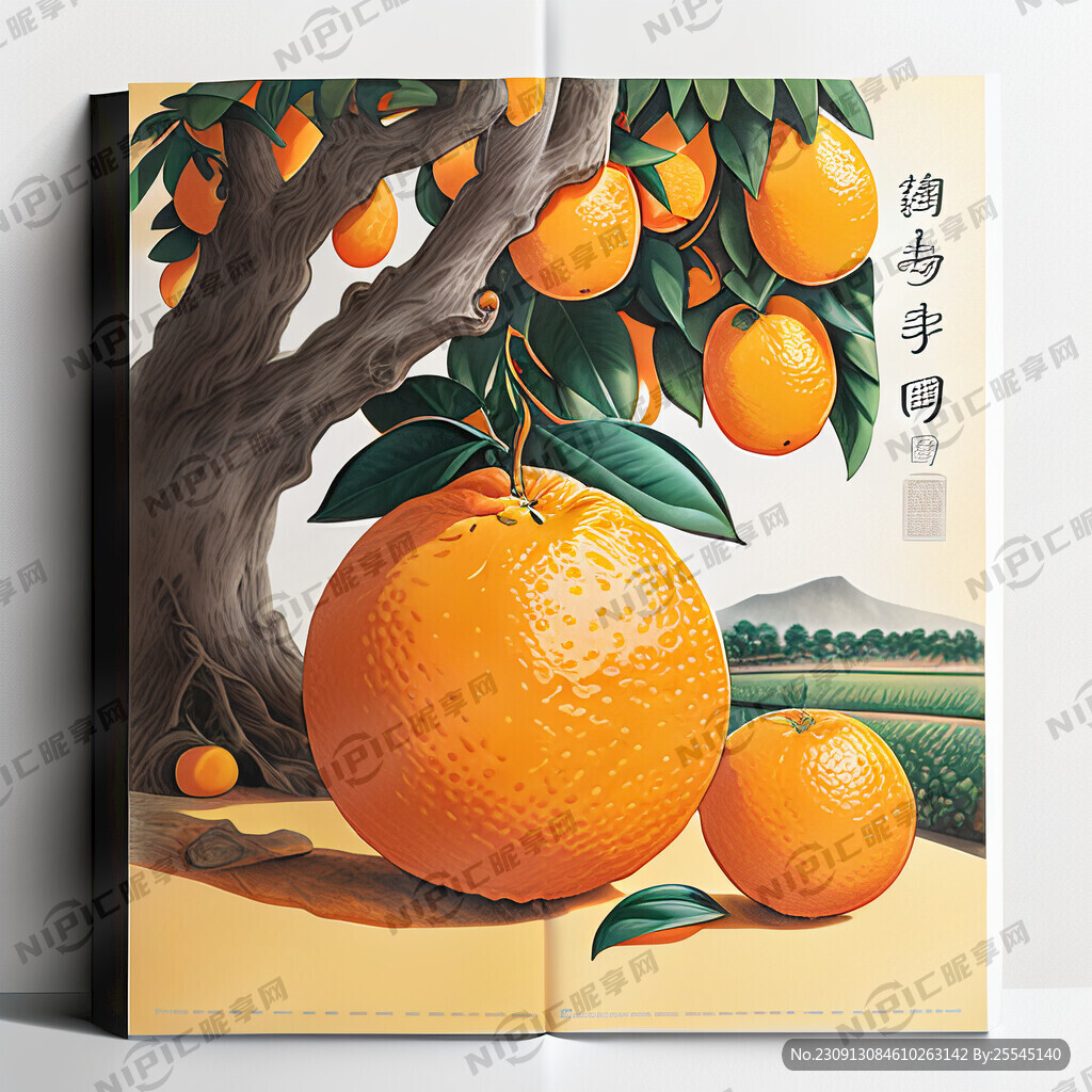 我想要一个赣南脐橙画册