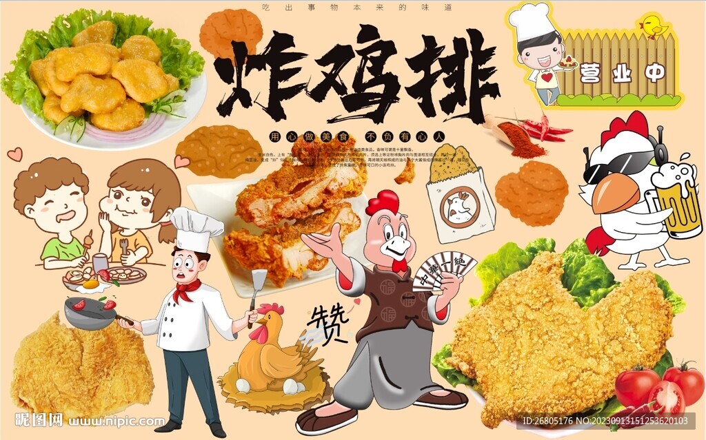 炸鸡排