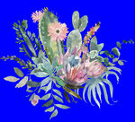 植物水彩画