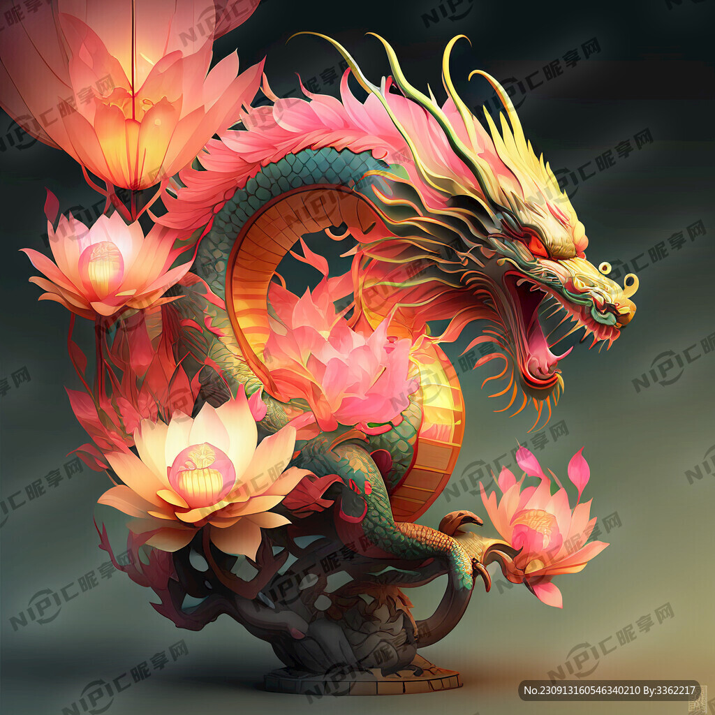 花灯龙